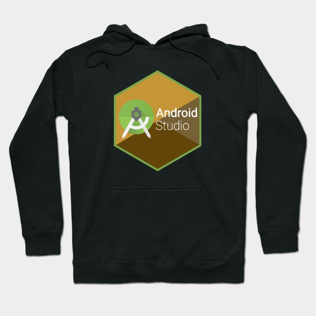 android studio hexagonal Hoodie by yourgeekside